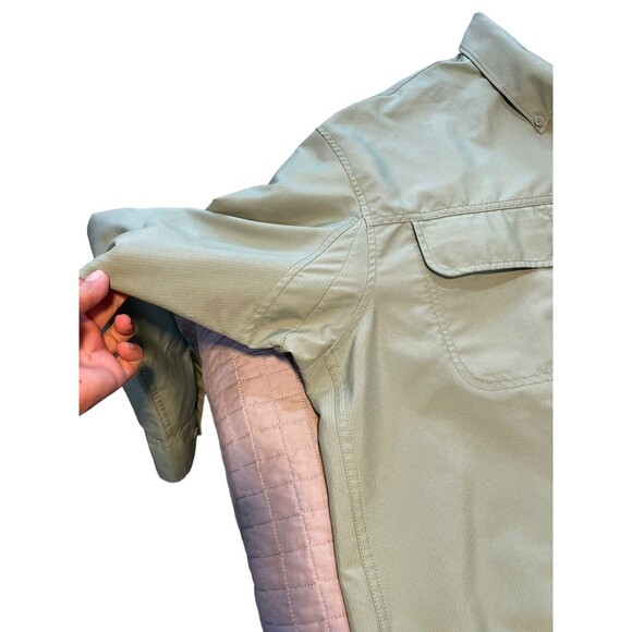 Duluth Men's Action Standard Fit Long Sleeve Shirt Size Large Coal Check 11957 - Picture 15 of 16